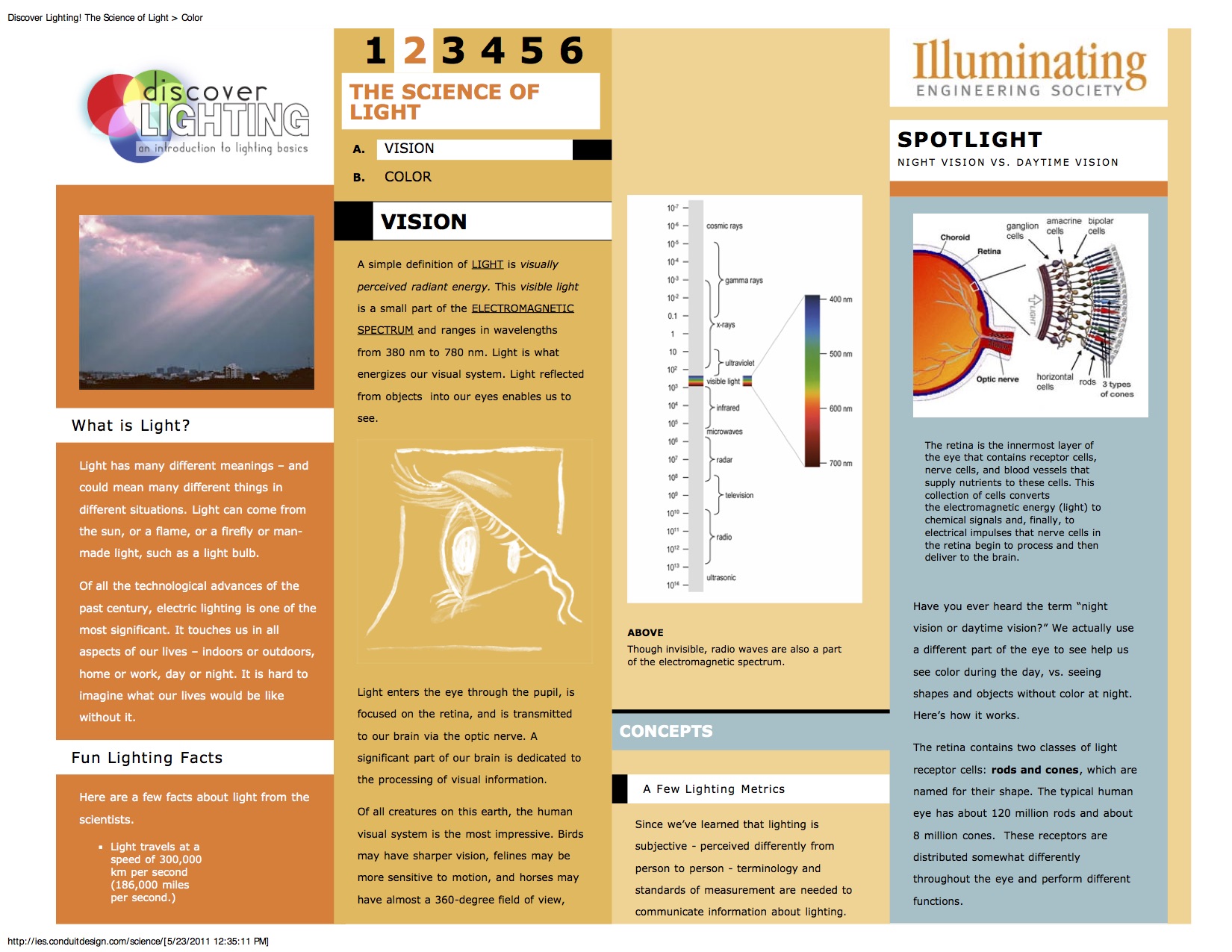 Discover Lighting Microsite